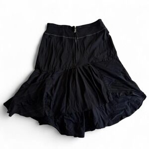 Marithé + François Girbaud euro asymmetrical skirt